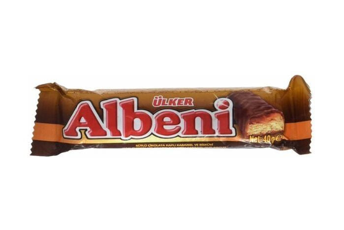 Ulker Albeni Milk Chocolate Coated Bar - 40 Grams