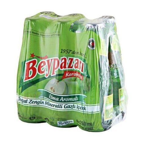 Beypazari Apple Soda 6 Pack - 200 Milliliters
