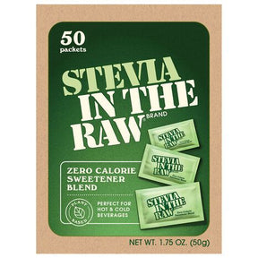 Stevia in the Raw Zero Calorie Sweetener Blend - 50 Packets