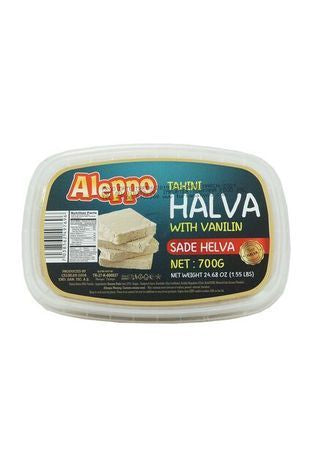 Aleppo Vanilin with Plain Halva - 700 Grams