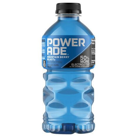 Powerade Mountain Berry Blast Sports Drink - 28 Fluid Ounces
