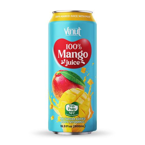 Vinut 100% Mango Juice - 16 9 Fluid Ounces