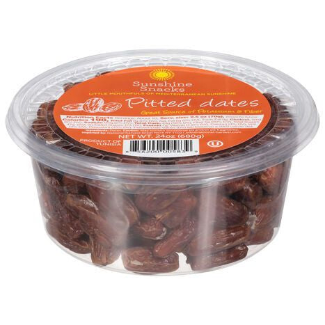 Sunshine Snacks Dates, Pitted - 24 Ounces