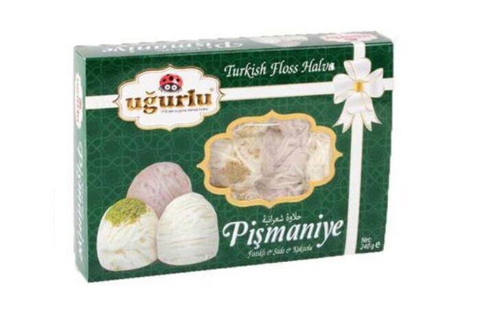 Ugurlu Pismaniye with Pistachio - 240 Grams