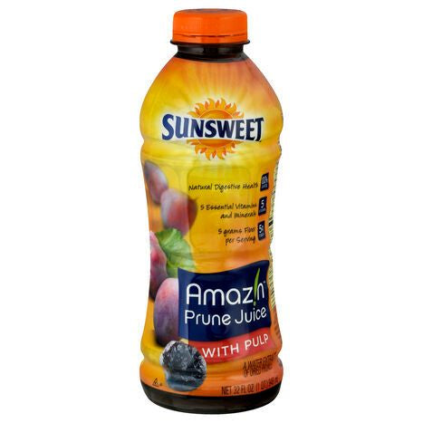 Sunsweet Juice, Prune, with Pulp - 32 Fluid Ounces