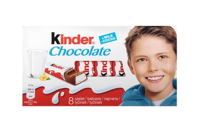 Kinder Chocolate Bars - 100 Grams