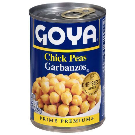 Goya Chick Peas, Premium - 15.5 Ounces