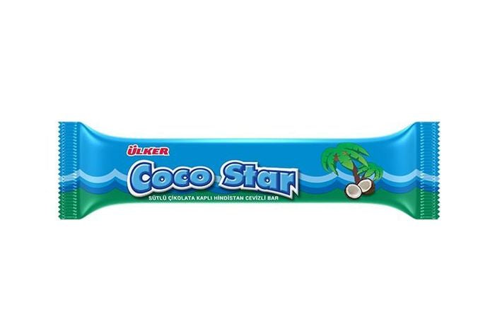 Ulker Coco Star Chocolate Bar - 25 Grams