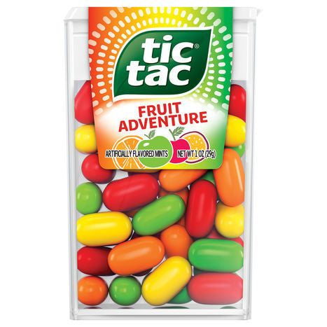 Tic Tac Mints, Fruit Adventure - 1 Ounce
