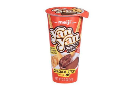 Meiji Cracker Stick, Chocolate Creme - 2 Ounces