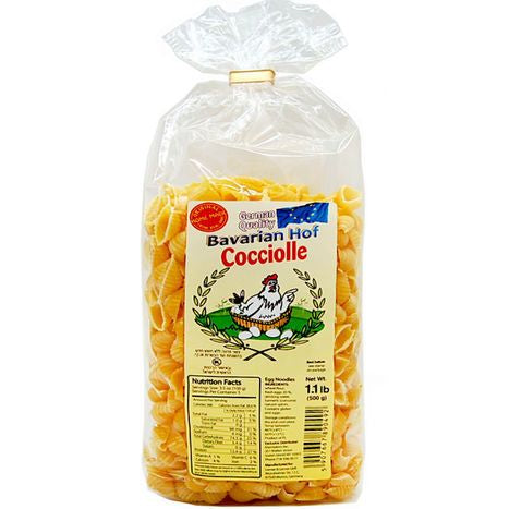 Bavarian Hof Shell Egg Noodles - 500 Grams
