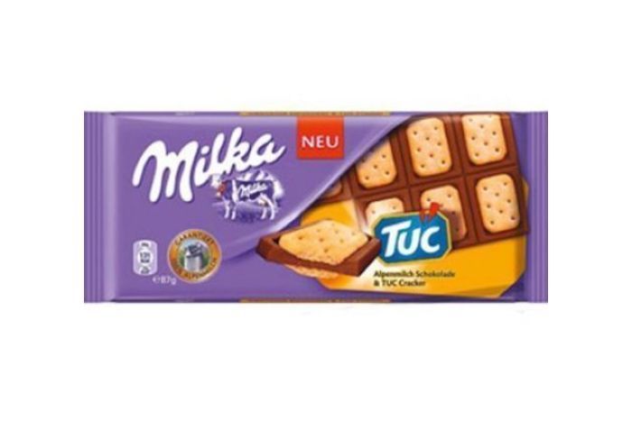 Milka Tuc Cookies Bar - 87 Grams