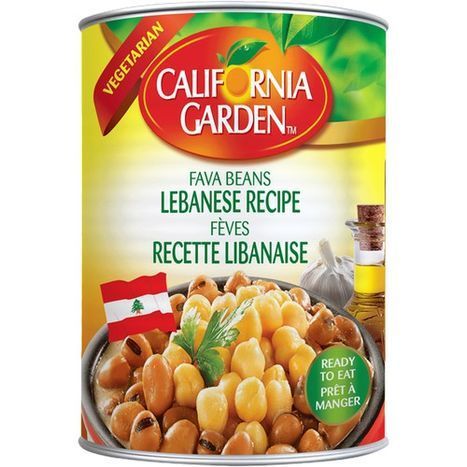 California Garden Fava Beans, Lebanese Recipe - 16 Ounces