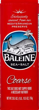 La Baleine Sea Salt, Coarse - 26.5 Ounces