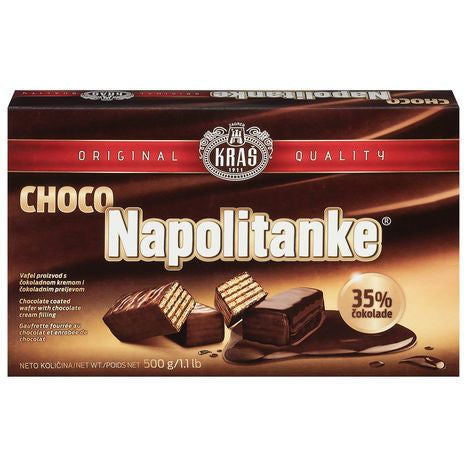 Napolitanke Wafer, Choco - 500 Grams