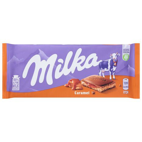 Milka Caramel Milk Chocolate - 3.52 Ounces