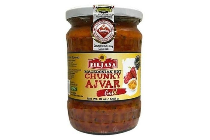 Biljana Gold Chunky Mild Ajvar - 540 Grams