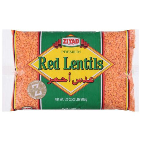 Ziyad Red Lentils, Premium - 32 Ounces