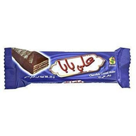 Ali Baba Chocolate Coated Wafer - 25 Grams