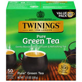 Twinings Tea Bags Pure Green Tea - 50 Tea Bags