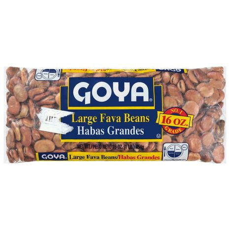Goya Large Farva Beans - 16 Ounces