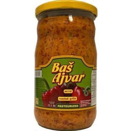 Bas Homemade Mild Ajvar Roasted Pepper & Eggplant Spread