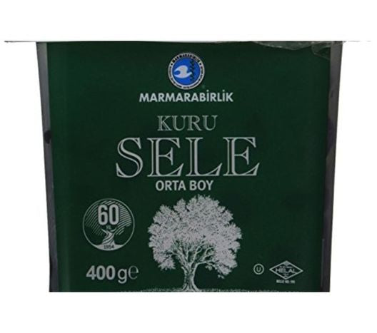 Marmarabirlik Dried Natural Black Olives - 400 Grams