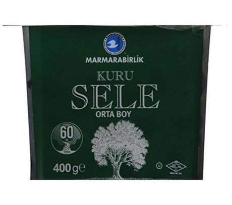 Marmarabirlik Dried Natural Black Olives - 400 Grams