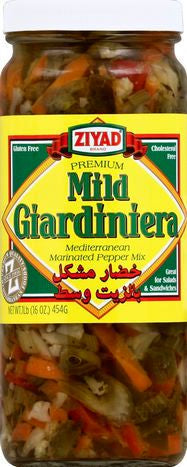 Ziyad Giardiniera, Mild - 16 Ounces