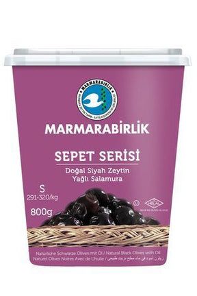 Marmarabirlik Black Olives  - 800 Grams