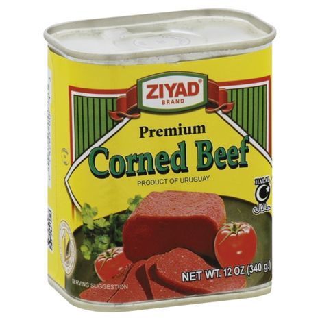 Ziyad Corned Beef - 12 Ounces