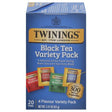 Twinings Black Tea, 4 Flavour, Variety Pack, Bags - 20 Tea Bags