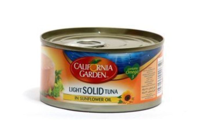 California Garden Light Solid Tuna in Sunflower Oil - 185 Grams