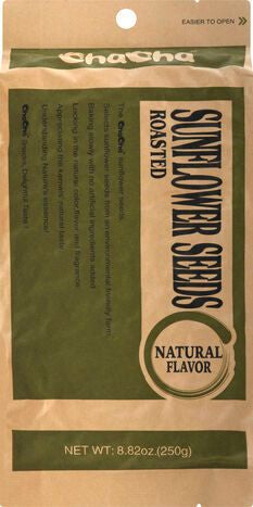 ChaCha Sunflower Seeds, Natural Flavor, Roasted - 8.82 Ounces