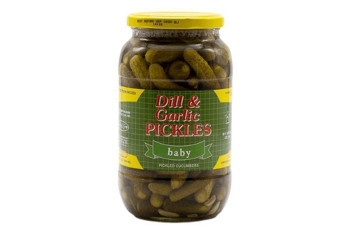 R&S Dill & Garlic Baby Pickles - 32 Ounces