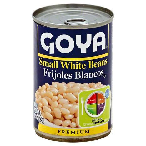 Goya White Beans, Small, Premium - 15.5 Ounces