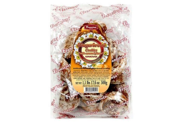 Franzeluta Gingerbread Caramel Cookies - 500 Grams