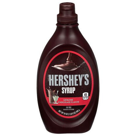 Hershey's Fat Free Genuine Chocolate Flavor Syrup - 24 Ounces