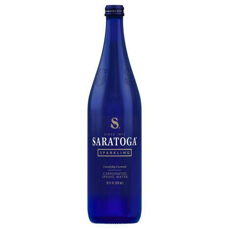 Saratoga Sparkling Carbonated - 28 Fluid Ounces