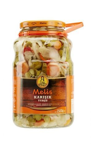 Melis Mixed Pickled Vegatables - 2500 Grams