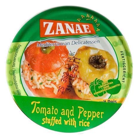 Zanae Stuffed With Peppers Tomato And Rice Can - 280 Grams