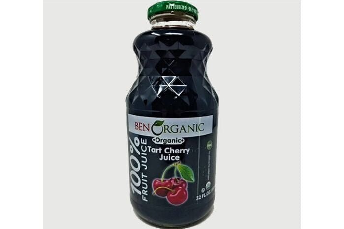 Ben Organic 100% Tart Cherry Juice - 32 Fluid Ounces