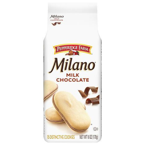Pepperidge Farm Milk Chocolate Distinctive Cookies - 15 Cookies