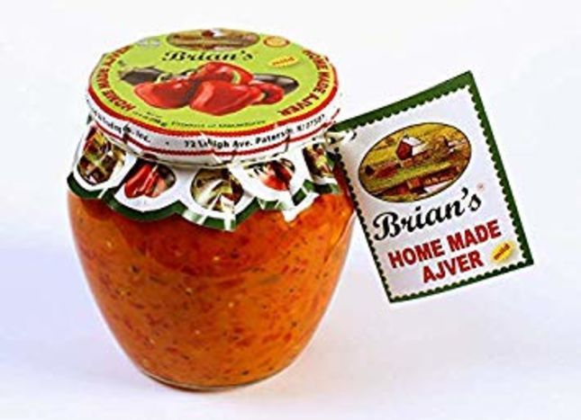 Brian's Homemade Mild Ajvar - 550 Grams