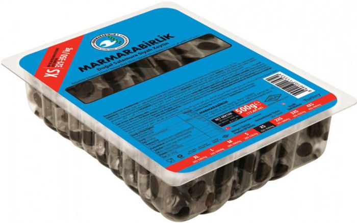 Marmarabirlik Extra Black Olives - 17.5 Ounces