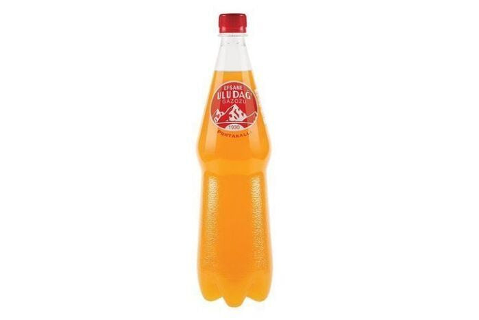 Uludag Gazoz Orange Soda - 1 Liter