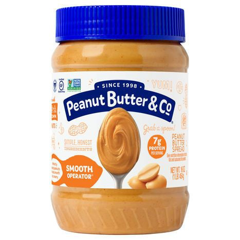 Peanut Butter & Co. Peanut Butter Spread, Smooth Operator - 16 Ounces