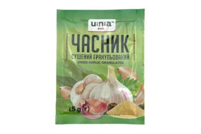 Unia Dried Granulated Garlic - 15 Grams