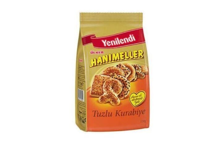 Ulker Hanimeller Salty Cookies - 150 Grams