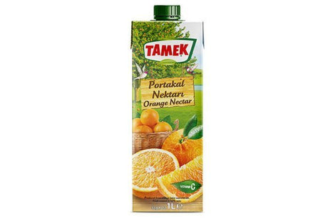 Tamek Portakal Nektari Orange Nectar Juice - 1 Liter